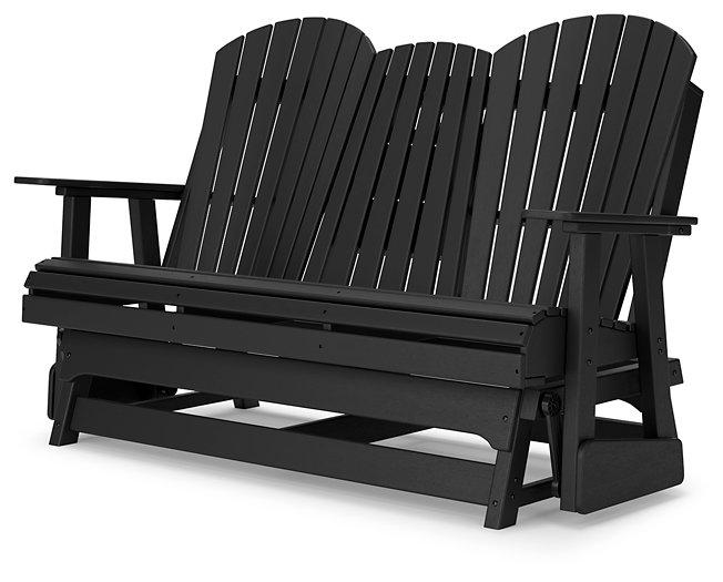 Hyland wave Outdoor Glider Loveseat - MR ZEE FURNITURE