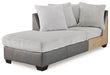 Clairette Court Sectional with Chaise - MR ZEE FURNITURE