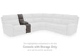 Next-Gen DuraPella Power Reclining Sectional Loveseat with Console - MR ZEE FURNITURE