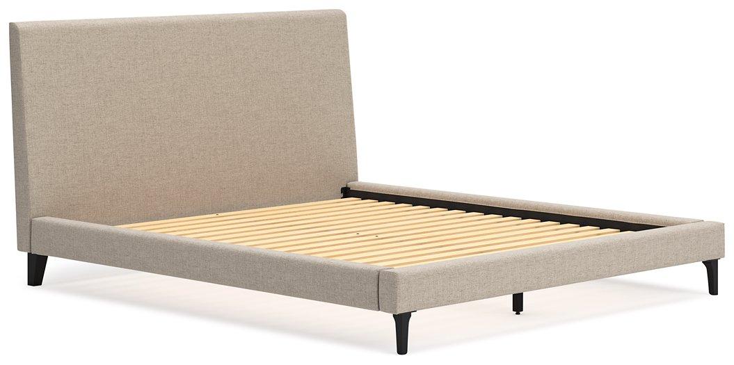 Cielden Upholstered Bed with Roll Slats - MR ZEE FURNITURE