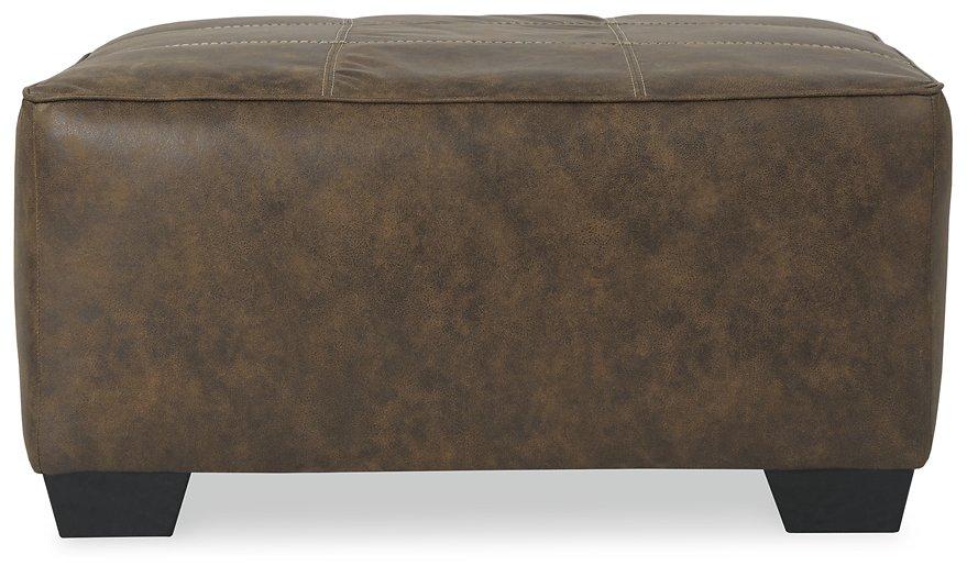 Abalone Oversized Accent Ottoman - MR ZEE FURNITURE