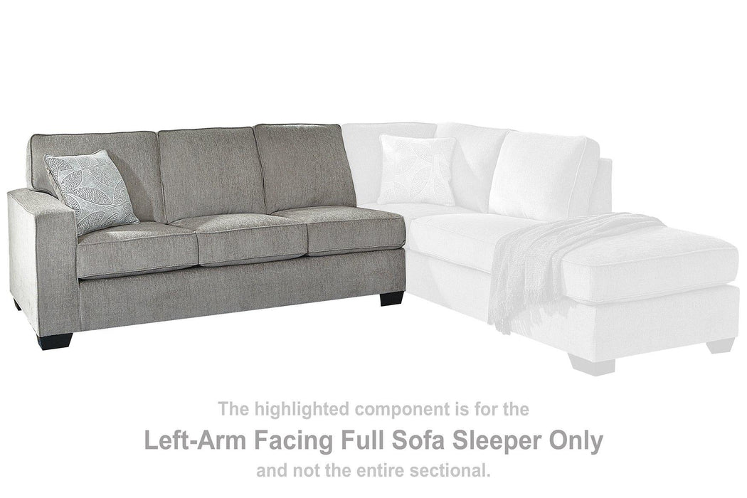 Altari 2-Piece Sleeper Sectional with Chaise - MR ZEE FURNITURE