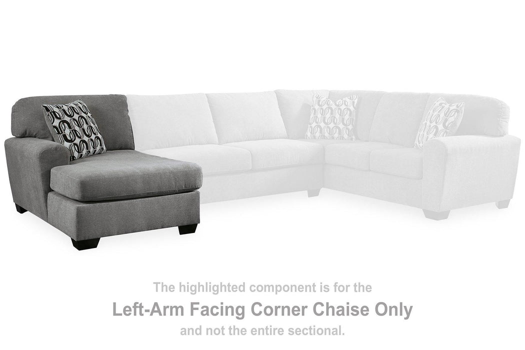 Birkdale Court Sectional with Chaise - MR ZEE FURNITURE