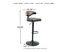 Bellatier Adjustable Height Bar Stool - MR ZEE FURNITURE