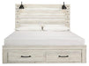 Cambeck Bed with 2 Storage Drawers - MR ZEE FURNITURE