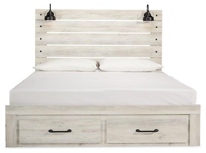 Cambeck Bed with 2 Storage Drawers - MR ZEE FURNITURE