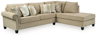 Dovemont 2-Piece Sectional with Chaise - MR ZEE FURNITURE