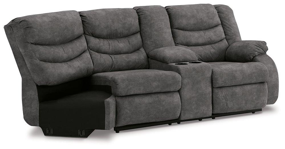 Partymate 2-Piece Reclining Sectional - MR ZEE FURNITURE