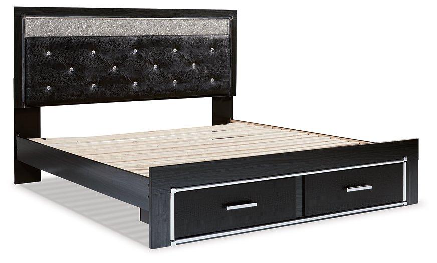 Kaydell Upholstered Panel Storage Bed - MR ZEE FURNITURE