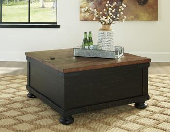 Valebeck Coffee Table with Lift Top - MR ZEE FURNITURE