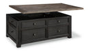 Tyler Creek Coffee Table with Lift Top - MR ZEE FURNITURE