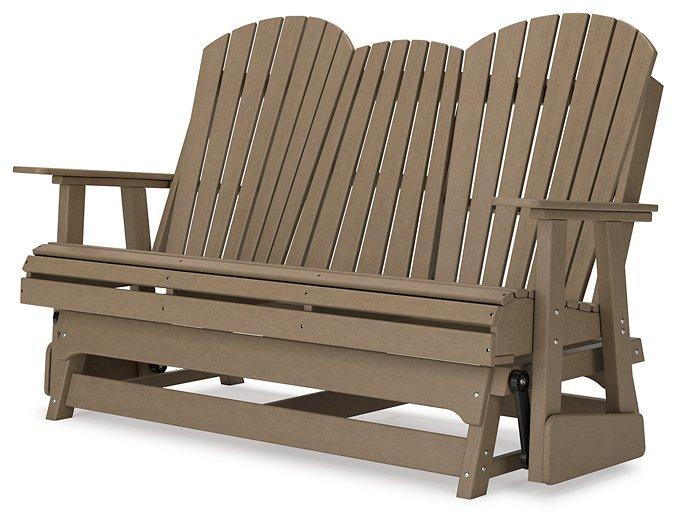 Hyland wave Outdoor Glider Loveseat - MR ZEE FURNITURE