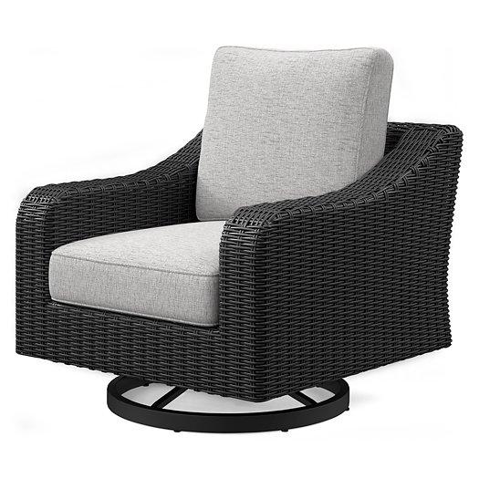 Beachcroft Outdoor Swivel Lounge with Cushion - MR ZEE FURNITURE