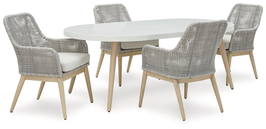 Seton Creek Outdoor Dining Set - MR ZEE FURNITURE