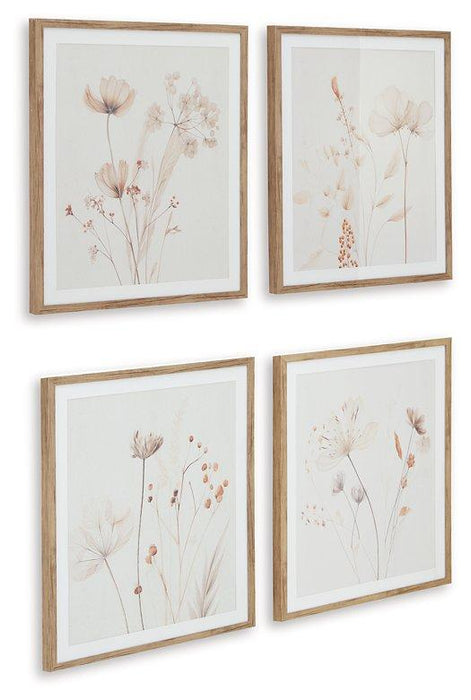 Bondner Wall Art (Set of 4) - MR ZEE FURNITURE