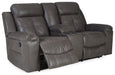 Jesolo Reclining Loveseat with Console - MR ZEE FURNITURE