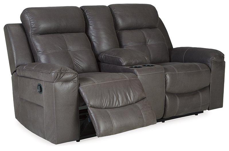 Jesolo Reclining Loveseat with Console - MR ZEE FURNITURE