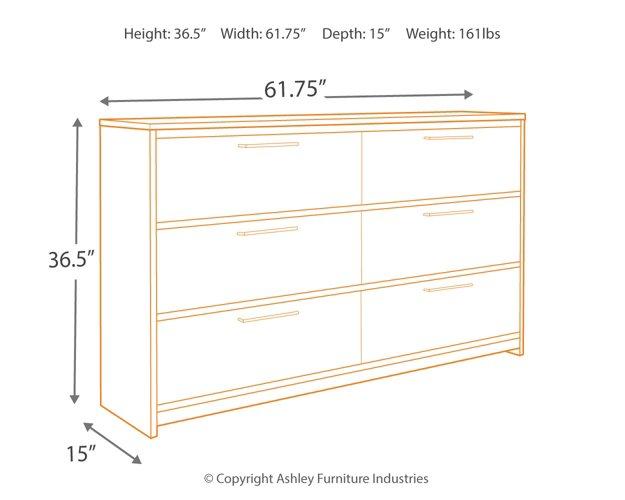 Baystorm Dresser - MR ZEE FURNITURE