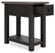 Tyler Creek Chairside End Table - MR ZEE FURNITURE