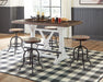 Valebeck Counter Height Dining Set - MR ZEE FURNITURE