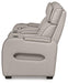 Boyington Power Reclining Loveseat with Console - MR ZEE FURNITURE