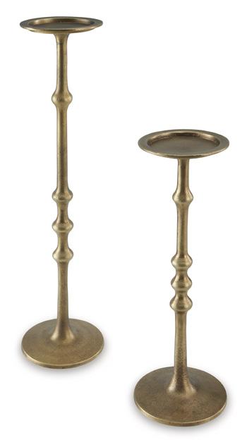 Larwick Candle Holder (Set of 2) - MR ZEE FURNITURE