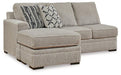 Calnita 2-Piece Sectional with Chaise - MR ZEE FURNITURE