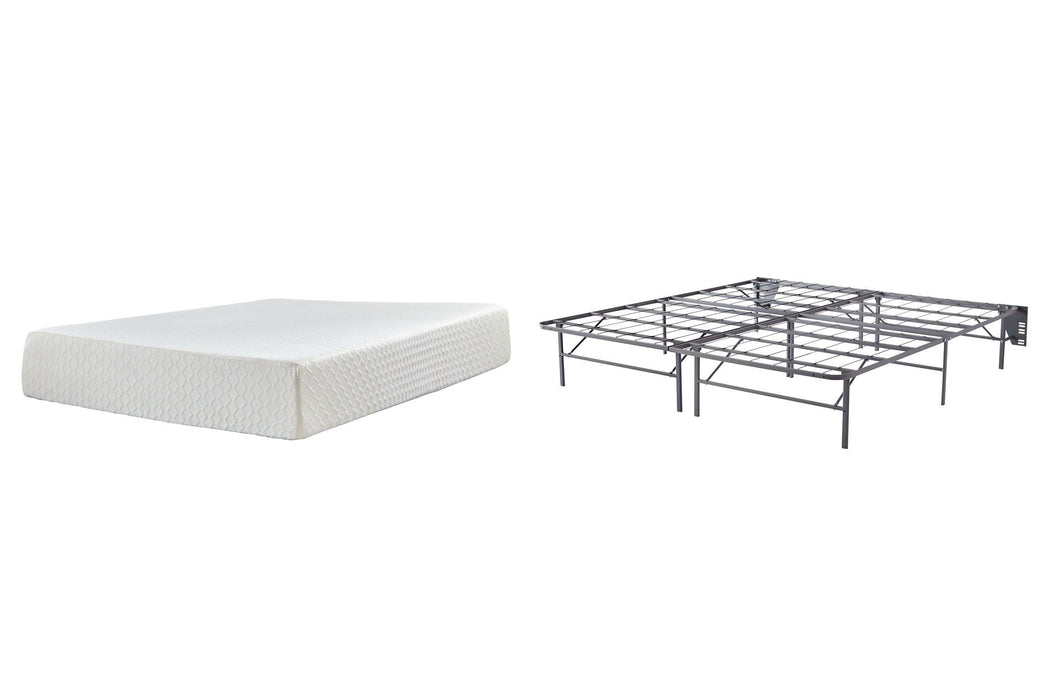 Chime 12 Inch Memory Foam Mattress Set - MR ZEE FURNITURE