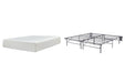 Chime 12 Inch Memory Foam Mattress Set - MR ZEE FURNITURE