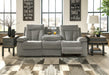 Mitchiner Reclining Sofa with Drop Down Table - MR ZEE FURNITURE