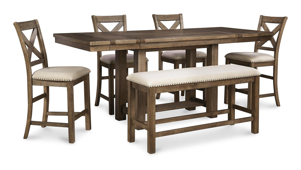 Moriville Counter Height Dining Extension Table - MR ZEE FURNITURE