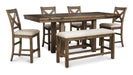 Moriville Counter Height Dining Extension Table - MR ZEE FURNITURE