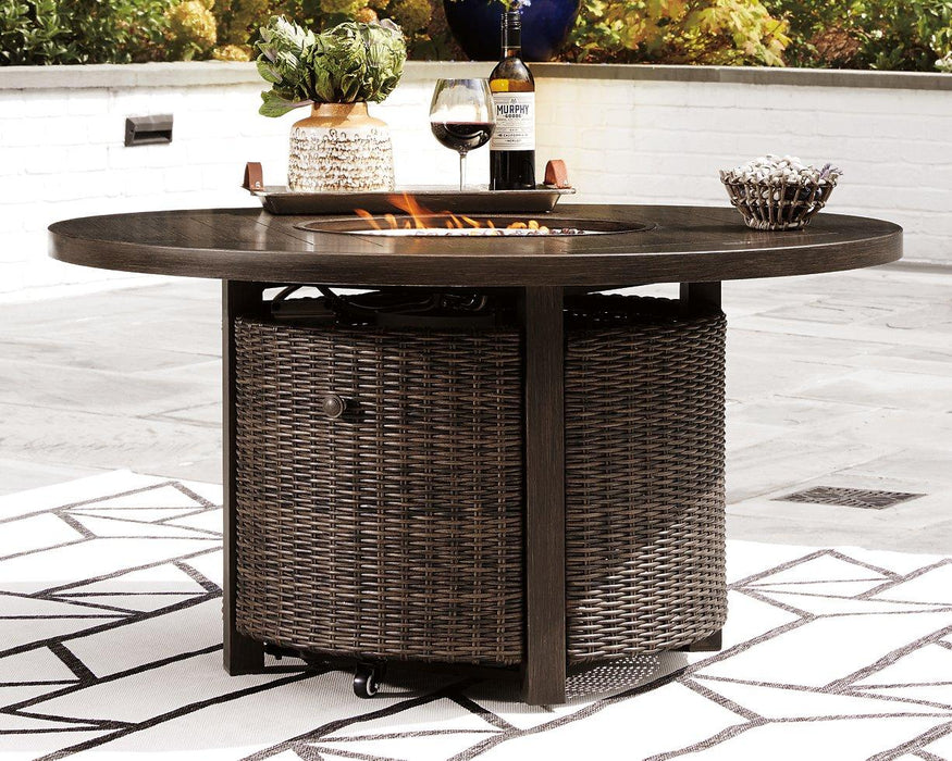 Paradise Trail Fire Pit Table - MR ZEE FURNITURE