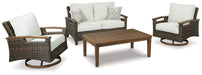 Paradise Trail Loveseat with Cushion - MR ZEE FURNITURE