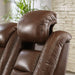 The Man-Den Power Reclining Loveseat with Console - MR ZEE FURNITURE