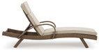 Beachcroft Outdoor Chaise Lounge with Cushion - MR ZEE FURNITURE