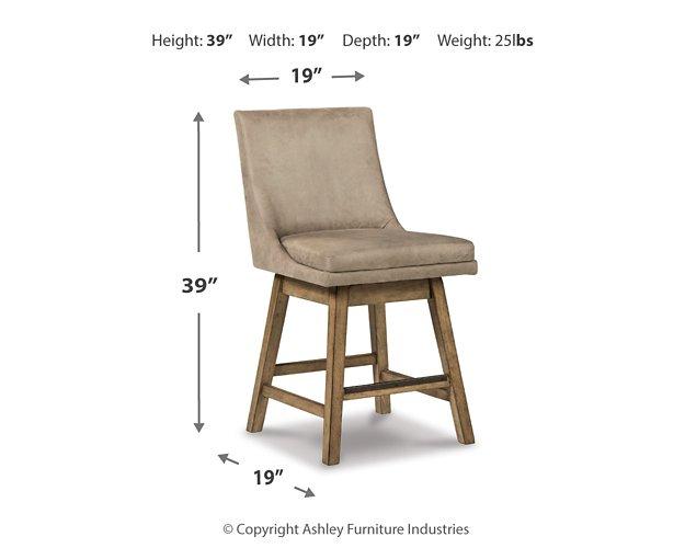 Tallenger Counter Height Bar Stool - MR ZEE FURNITURE