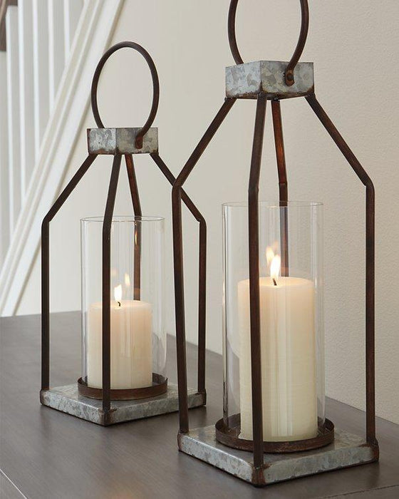 Diedrick Lantern (Set of 2) - MR ZEE FURNITURE