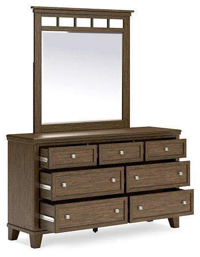 Shawbeck Dresser and Mirror - MR ZEE FURNITURE