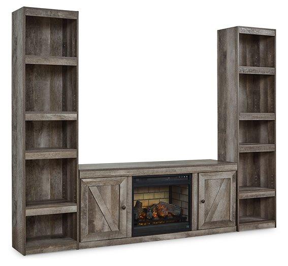 Wynnlow 3-Piece Entertainment Center with Electric Fireplace - MR ZEE FURNITURE