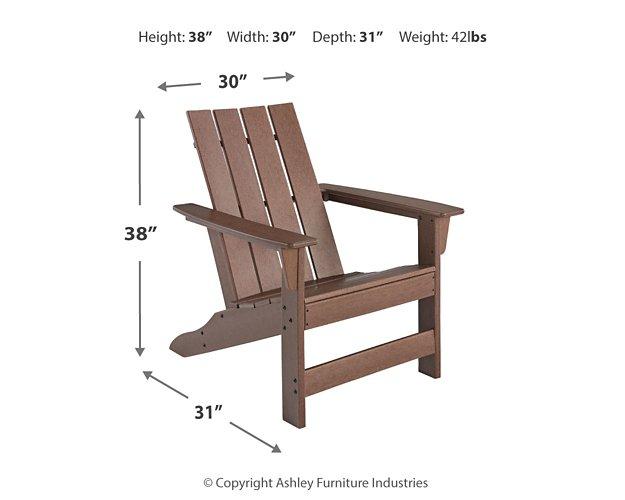 Emmeline 2 Adirondack Chairs with Tete-A-Tete Table Connector - MR ZEE FURNITURE