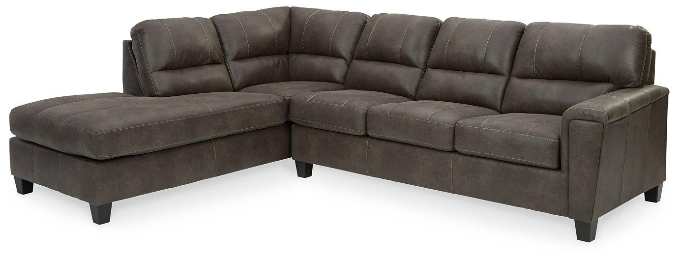 Navi 2-Piece Sectional with Chaise - MR ZEE FURNITURE