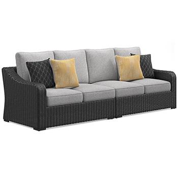 Beachcroft 2-Piece Outdoor Loveseat with Cushion - MR ZEE FURNITURE