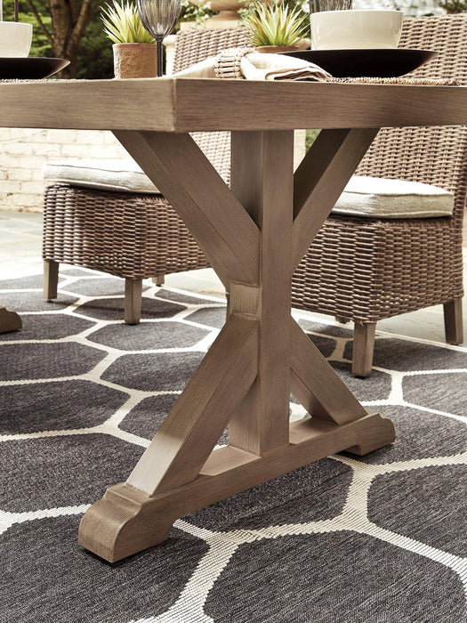 Beachcroft Outdoor Dining Table - MR ZEE FURNITURE