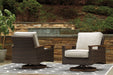 Paradise Trail Swivel Lounge Chair (Set of 2) - MR ZEE FURNITURE