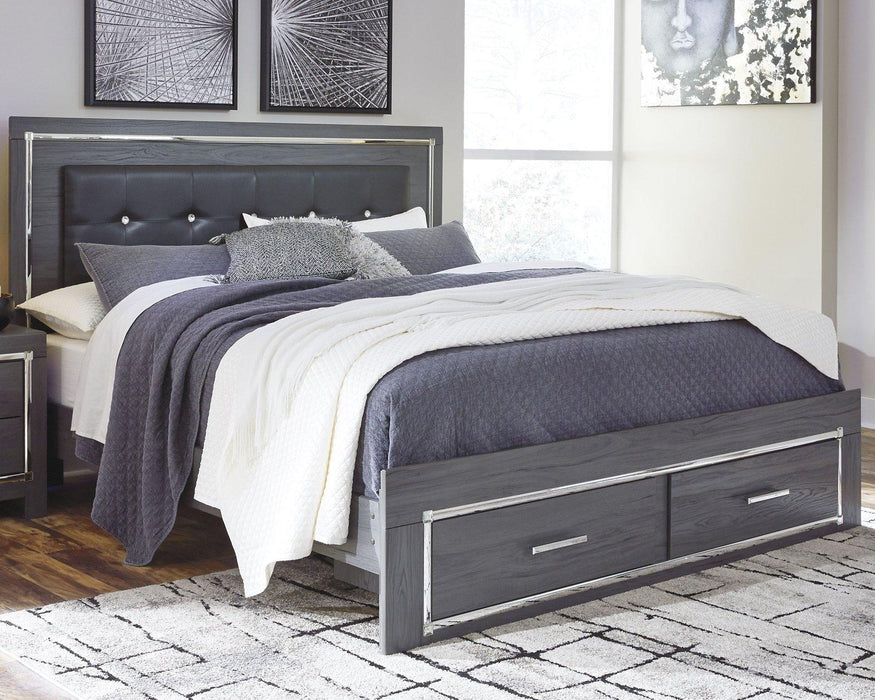 Lodanna Bed with 2 Storage Drawers - MR ZEE FURNITURE