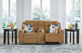 Kanlow Reclining Loveseat with Console - MR ZEE FURNITURE