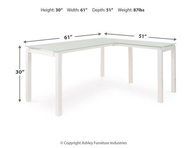 Baraga Home Office L-Desk - MR ZEE FURNITURE