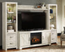 Bellaby 4-Piece Entertainment Center with Electric Fireplace - MR ZEE FURNITURE