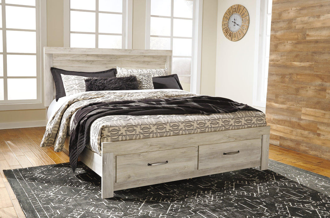 Bellaby Bed with 2 Storage Drawers - MR ZEE FURNITURE